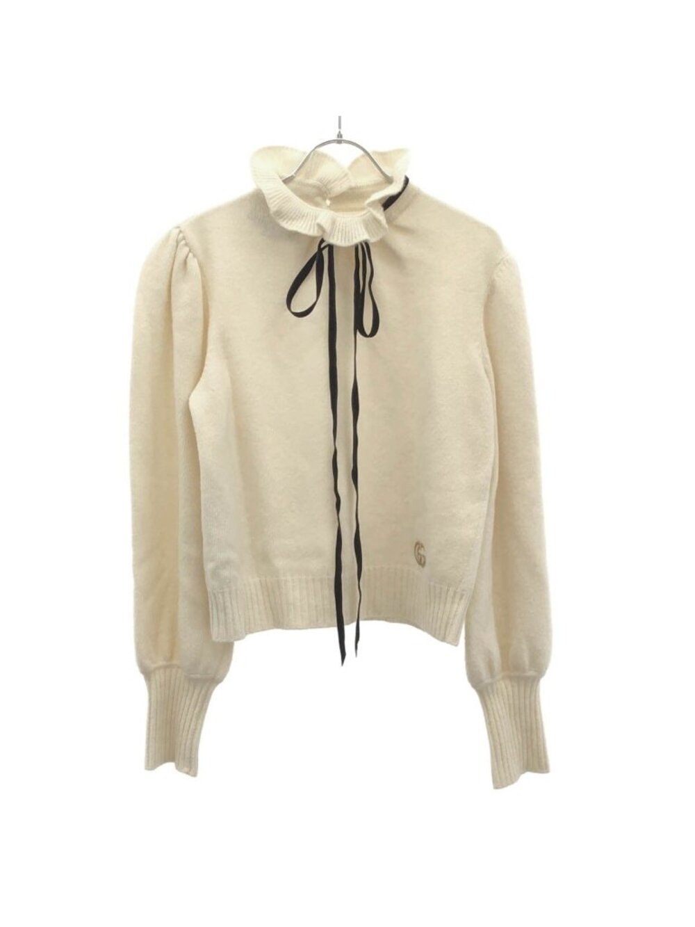 Gucci Woolkastains Top Ivory